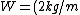 W = (2 kg/m)(10m)(10m/s^2)(5m)=1000 J